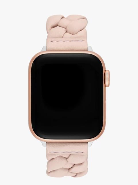 kate spade Braided Leather 38-49mm Band For Apple Watch®