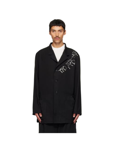 Y-3 Black Chito Edition City Graphic Wool Blazer