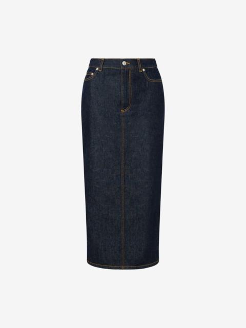 Moschino BLUE DENIM SKIRT