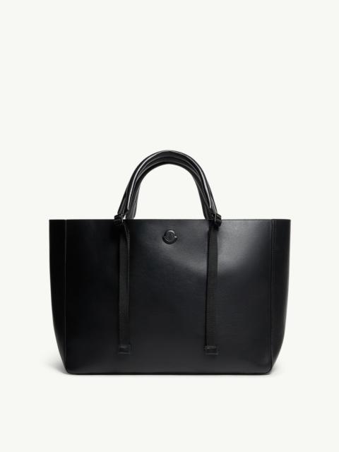 Moncler Carlo Leather Tote Bag