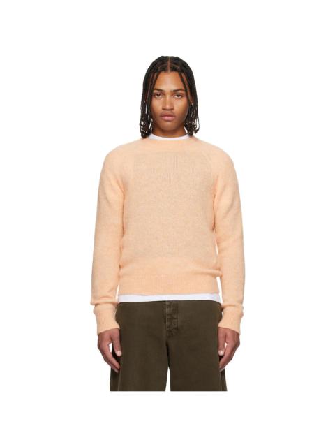 Dries Van Noten Orange Fitted Sweater
