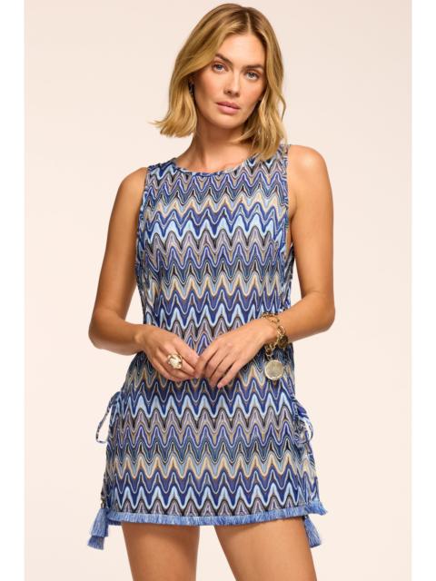 RAMY BROOK Kimber Printed Knit Mini Coverup Dress