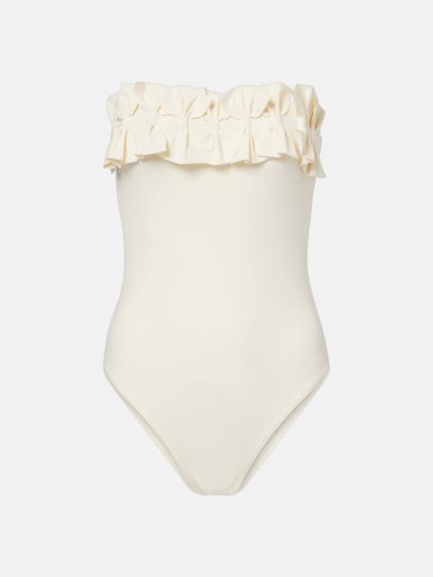 KARLA COLLETTO Freya ruffled swimsuit