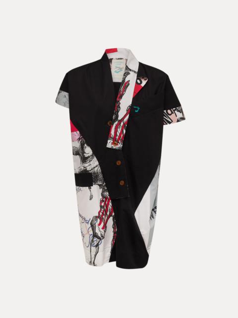 Vivienne Westwood WORLDS END ARABESQUE PATCHWORK DRESS