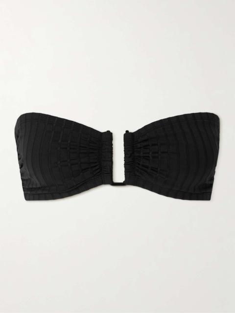 ERES Playa ribbed bandeau bikini top