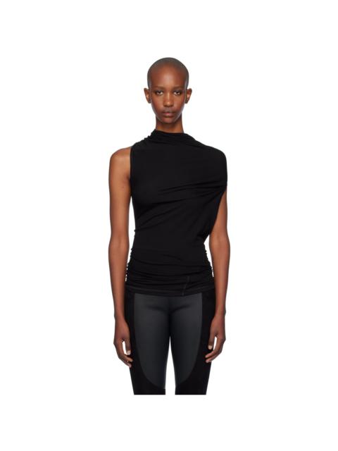 Helmut Lang Black Sleeveless Wind Top