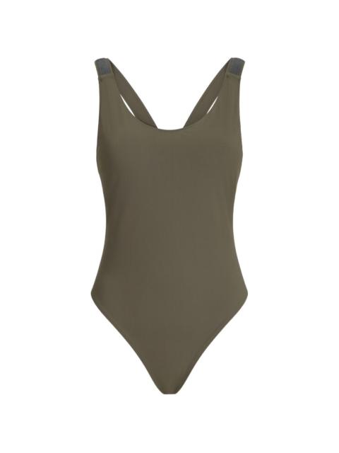 Brunello Cucinelli embellished strap swimsuit