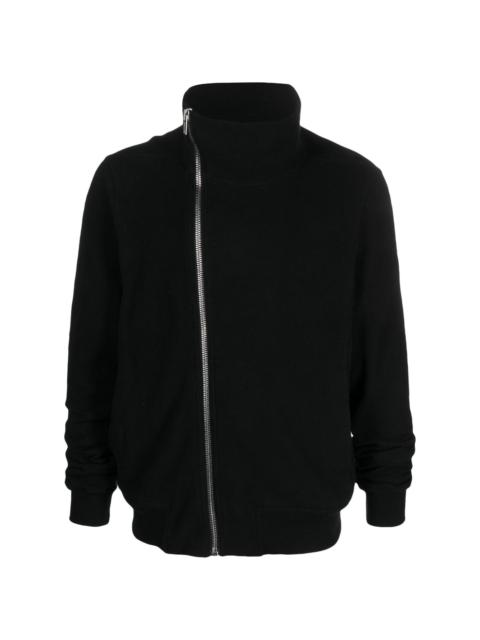 Bauhaus zip-up cotton sweatshirt