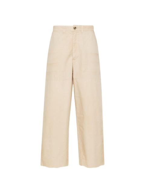 Golden Goose tapered-leg cotton trousers