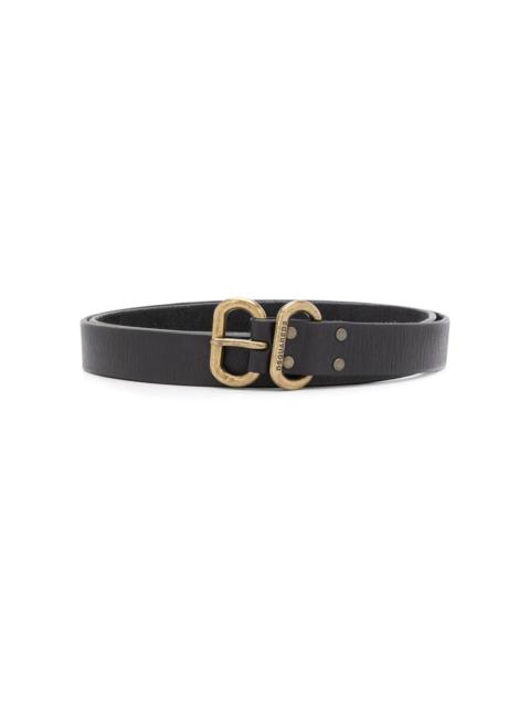 DSQUARED2 double buckle belt