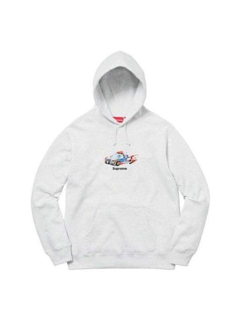 Supreme Cop Car Hooded Sweatshirt 'White' SUP-FW19-519