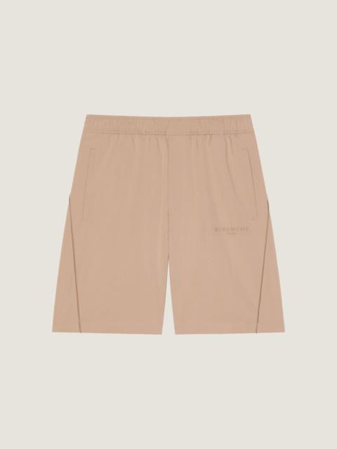 Givenchy BERMUDA SHORTS WITH GIVENCHY PARIS JACQUARD