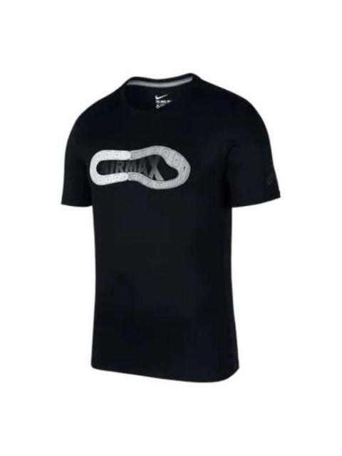 Nike 나이키 에어 맥스 티셔츠 '블랙' AQ4147-010