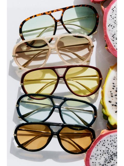 FREE PEOPLE Sunday Afternoon Aviator Sunglasses