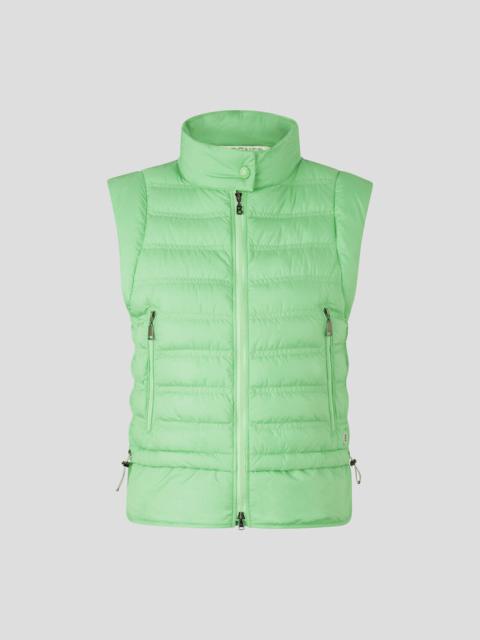 BOGNER Florin Lightweight down waistcoat in Light green