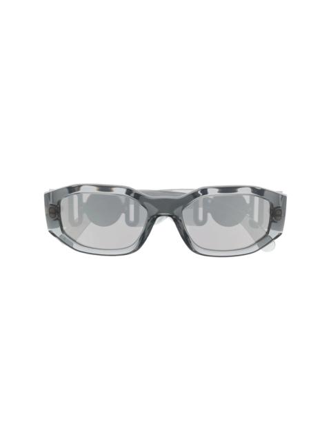 VERSACE Medusa Biggie oval-frame sunglasses