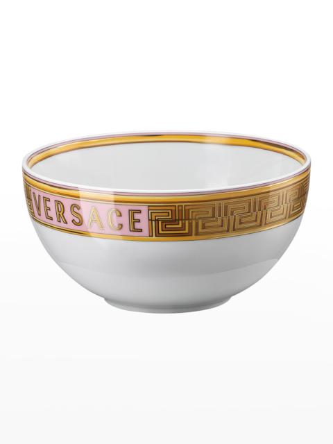 VERSACE Medusa Amplified Pink Coin Cereal Bowl