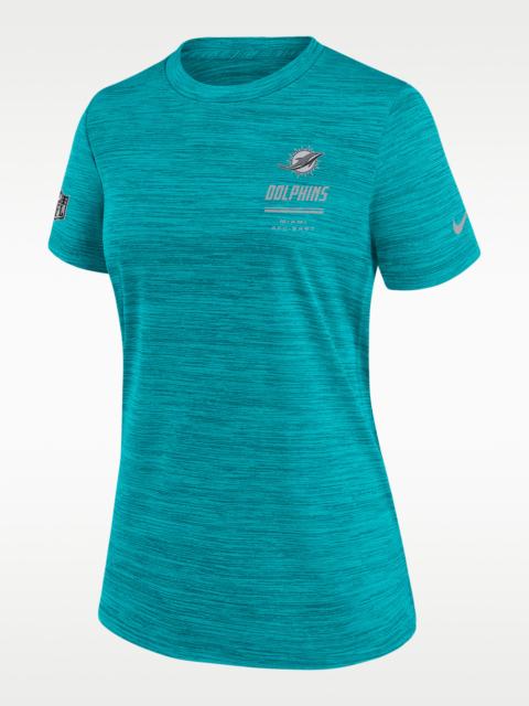 Nike Miami Dolphins Sideline Velocity Women's Nike Dri-FIT NFL T-Shirt