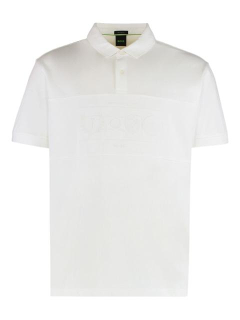 BOSS cotton polo shirt