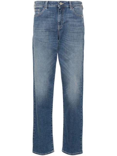 EMPORIO ARMANI mid-rise slim-cut jeans