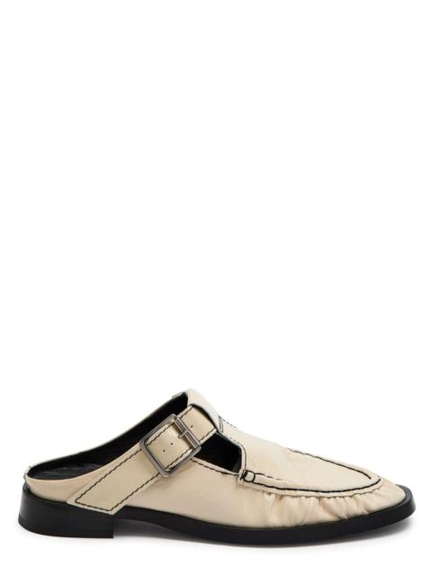 MIISTA Miista Gianna Glossed Leather Mules