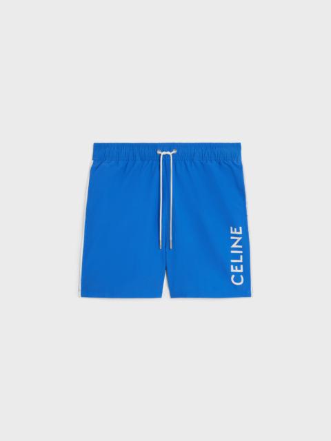 Celine swim shorts with piping in nylon