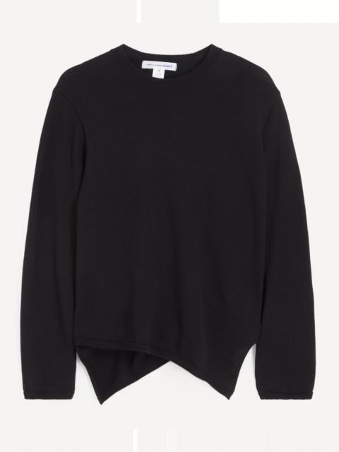 Comme des Garçons SHIRT Knitted Asymmetric Jumper
