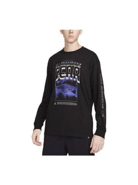 Nike Nike ACG Long-Sleeve T-Shirt 'Black' FQ3729-010