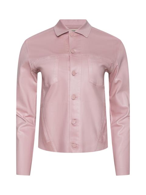 Janelle Coated Jean Jacket