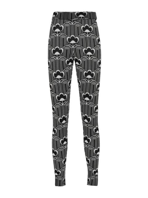 Prada Viscose jacquard leggings