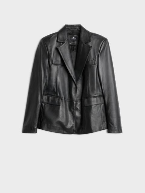 7 For All Mankind BLAZER in Italian Leather