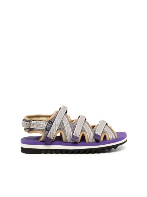 ZIP-ab cut-out sandals