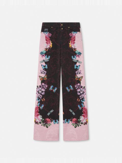 VERSACE JEANS COUTURE Cabinet De Curiosité Wide-Leg Jeans