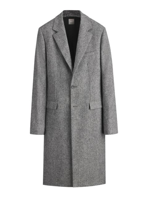 Dior CLASSIC GREY VIRGIN WOOL COAT