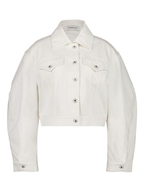 Givenchy logo-patch denim jacket