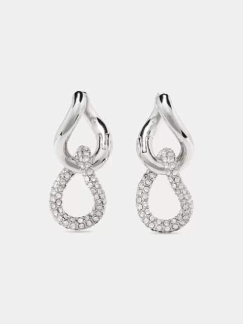 kate spade Opulence Pave Drop Huggies