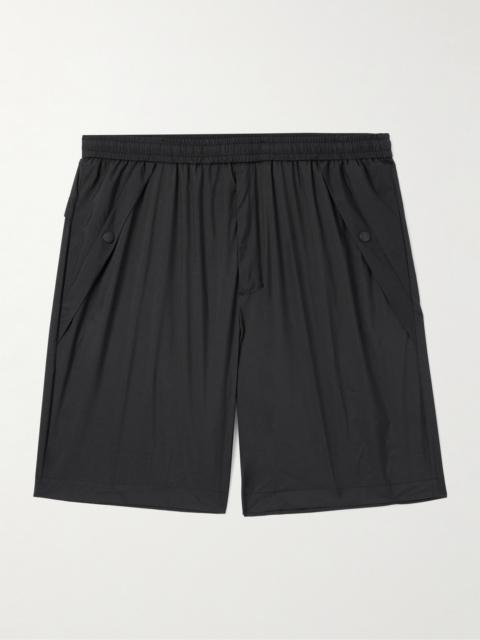 Moncler Straight-Leg Logo-Appliquéd Nylon Bermuda Shorts