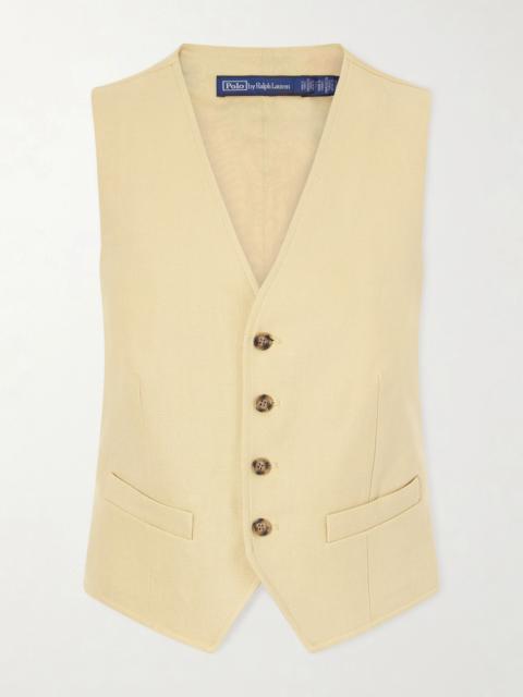 Polo Ralph Lauren Hemp And Cotton-voile Vest