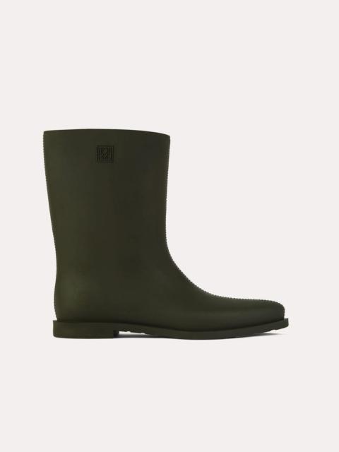 Totême The Rain Boot khaki green