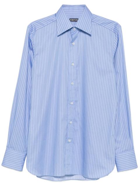 TOM FORD STRIPED COTTON SHIRT