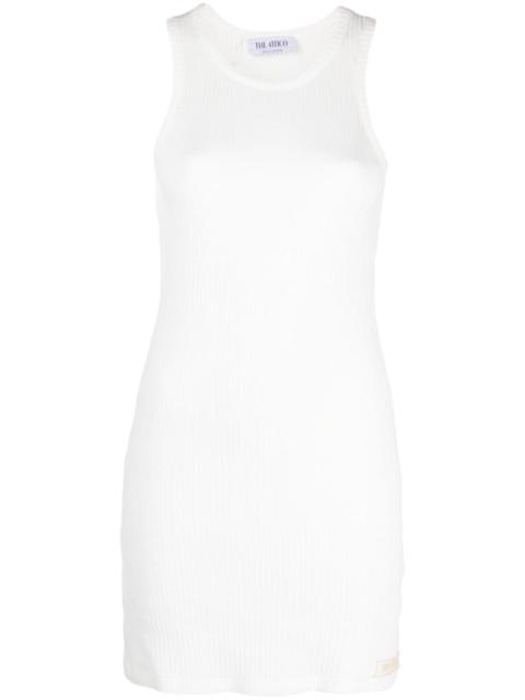 THE ATTICO ribbed cotton tank top