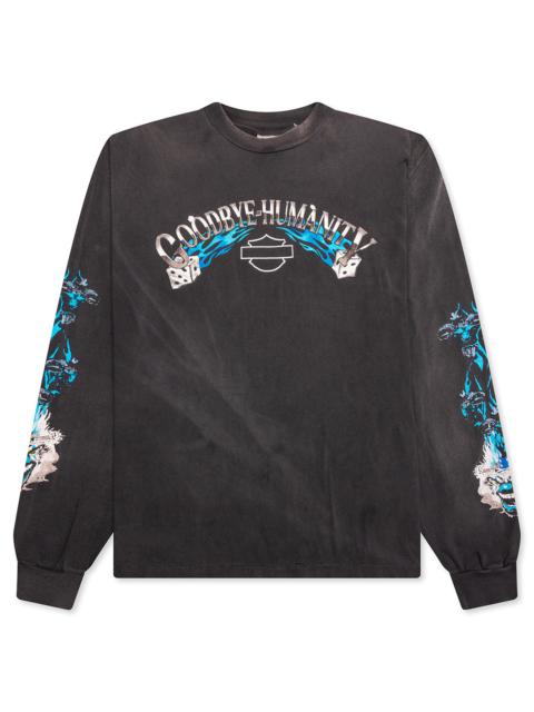 【Saint MXXXXXX】Goodbye Humanity Dice プリントTシャツ Saint MXXXXXX】Goodbye Humanity Dice プリントTシャツ (Saint