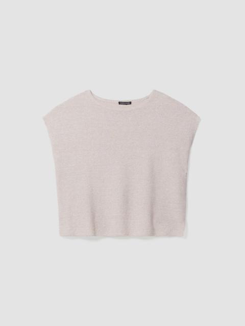 EILEEN FISHER Organic Linen Cotton Square Top