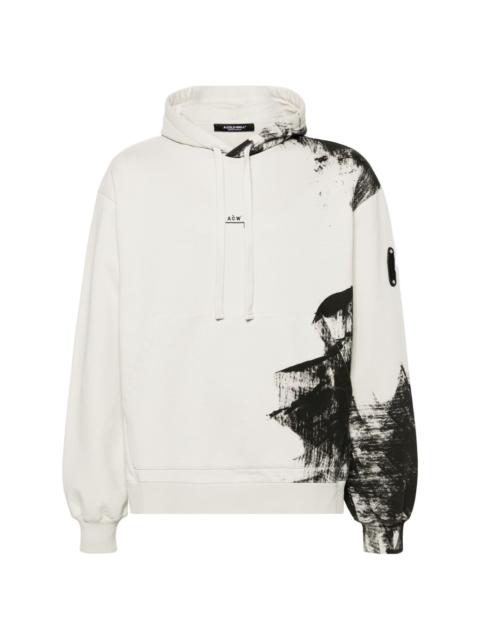 A-COLD-WALL* Brushstroke cotton hoodie