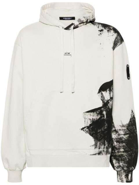 A-COLD-WALL* Brushstroke cotton hoodie