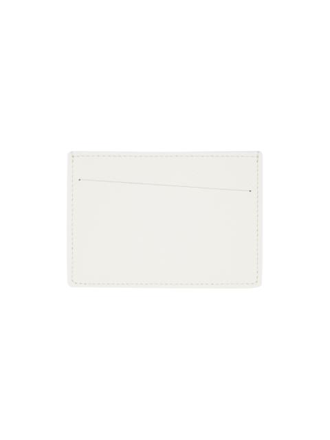 Maison Margiela White Small Leather Card Holder