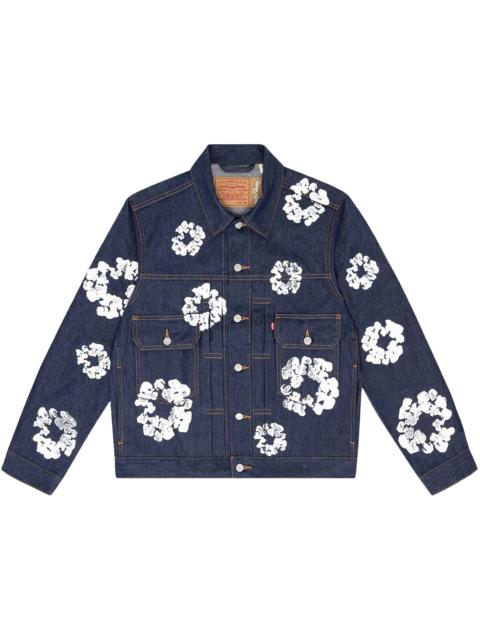 Denim Tears Type II All Over Wreath Jacket 'Raw'