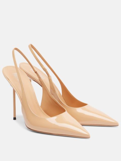 PARIS TEXAS Lidia 105 patent leather slingback pumps