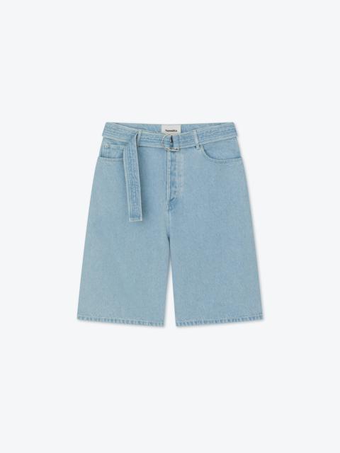 MYDAL - Denim shorts - Sun bleach