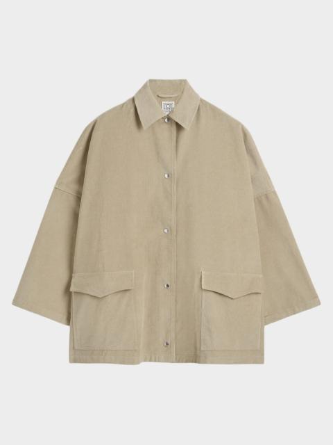 TOTEME Oversized Corduroy Shirt Jacket